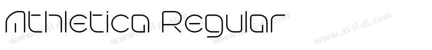 Athletica Regular字体转换 Athletica Regular字体转换
